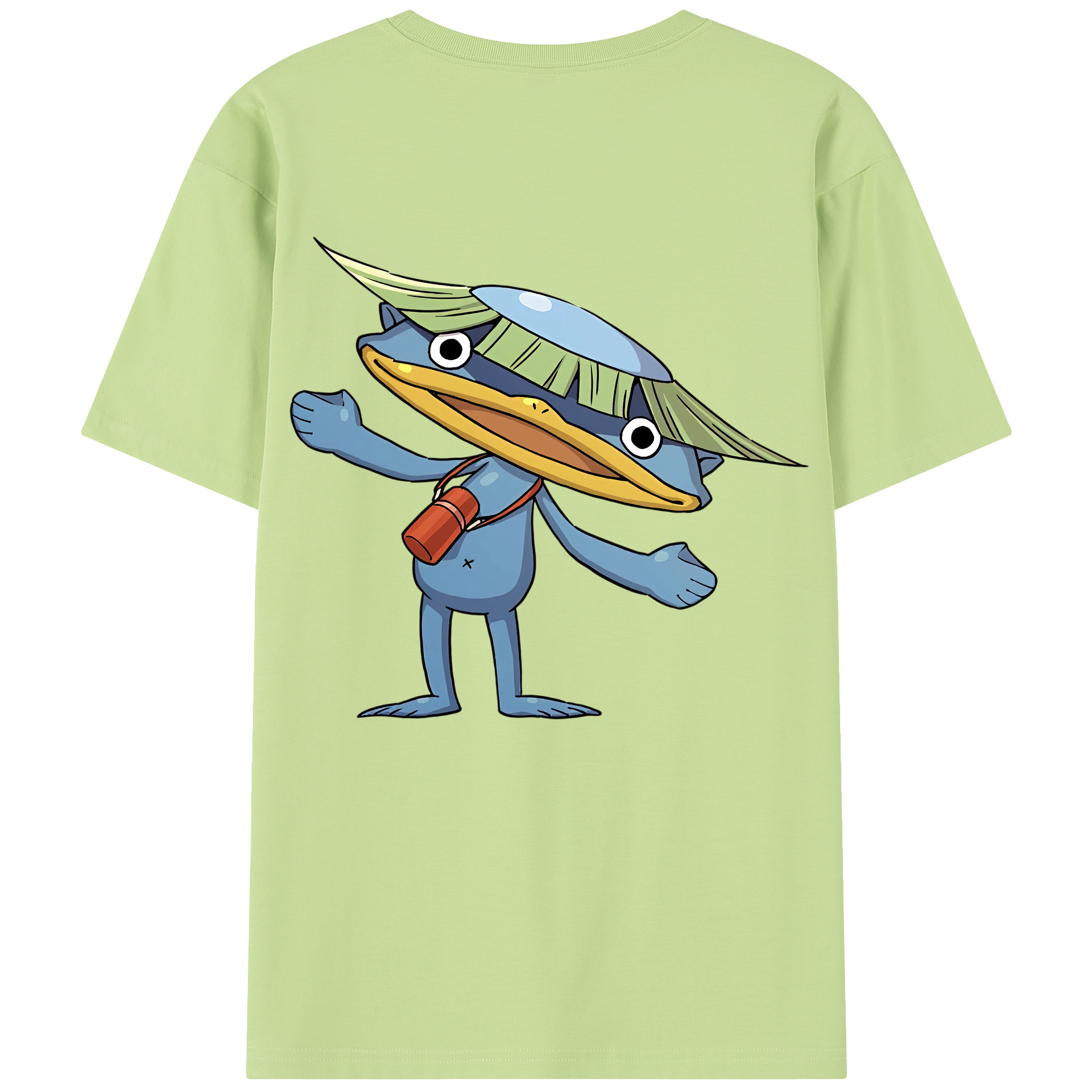 （画像用） 妖怪ウォッチ Yo-kai Watch 綿100％半袖Tシャツ（背面プリント）